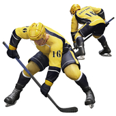 Hockey player. Position 2