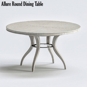 Allure round dining table