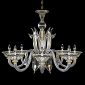 "Alloro" Murano glass chandelier