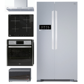 Collection of kitchen appliances LG
