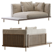 122 08R BELLE REEVE DAYBED WITH TABLE