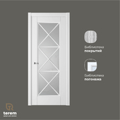 Interior door factory "Terem": Sienna X 3 model (Provence collection)