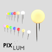 OM Точечные светильники PIXLED - пиксели c PIXCAP колпачками Ball "Звездное небо" для токопровдящих панелей PIXLUM
