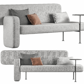 Pebble sofa gray