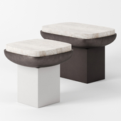 OLYMPIA coffee table by Stephane Parmentier x Giobagnara