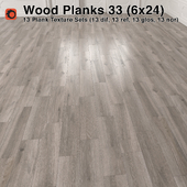 Plank Wood Floor - 33 (6x24)