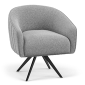 Modani Angie Lounge Chair Gray