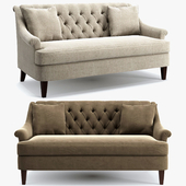 Hickory furniture - Marler tufted apartment sofa