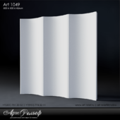 Гипсовая 3d панель Art-1049 от АртРельеф