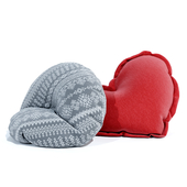 Cozy Pillows - Heart pillow