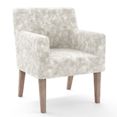 Classic Sherpa Slipcovere Dining Armchair