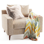 Sloan Fabric Armchair