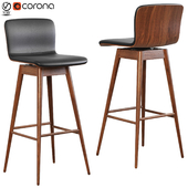 Sede Black Swivel Bar Stool