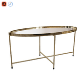 Coffee Table Miami Oval by KARE DESIGN