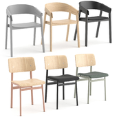 Cover chair + Loft chair by Muuto