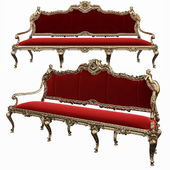 Genoese-style sofa