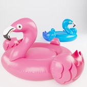 Плавательный круг Flamingo