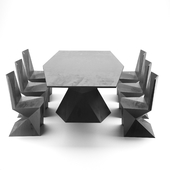 Vondom Vertex polygon Table/Chair