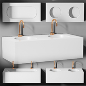 sink Planit Block basin & Graff Mod plus faucet 1