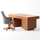 Executive chair By Morelato + 900 Style Wooden Desk