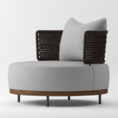 Quadrado armchair by Minotti
