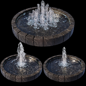Large water fountains