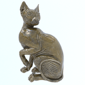 Figurine cat Sphinx