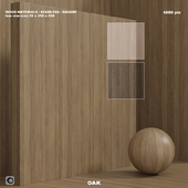 Wood / oak material (seamless) - set 87