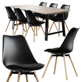 Jysk / Kastrup Chair + Gadeskov Table
