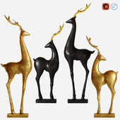 Deer_statue