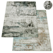 Lyra Hand-Knotted Silk Rug RH Collection