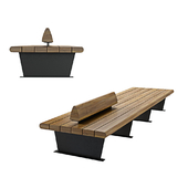 Canape  bench
