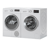 Bosch Washer Serie 6 Dryer Serie 4 Laundry Room