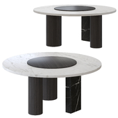 Круглый обеденный стол - Vibieffe 4000 PLACE - dining table