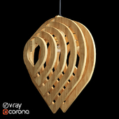 wooden_ pendant light