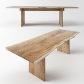 table with "lively edges" from the workshop IVAN CHUDOV