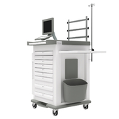 Anesthetic trolley