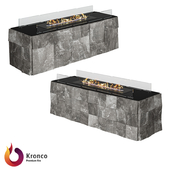 OM - Kvadro Outdoor Fireplace