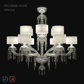 Barovier & Toso Chandelier Premiere Dame 5696/12 / A