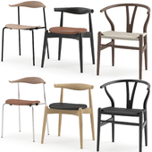 Chairs Collection by Carl Hansen & Søn