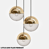 Little-lens-flair-chandelier gold