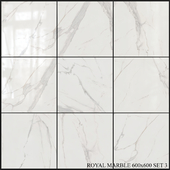 Yurtbay Seramik Royal Marble White 600x600 Set 3