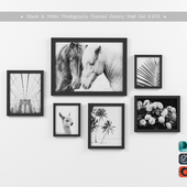 Black & White Photography Framed Gallery Wall Set-010