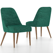 Fullam Dining Chair in Green