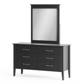 Dresser and Mirror No. 01 by Coastwood