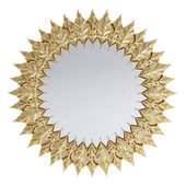 Mirror gold Leafs Kare Design