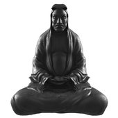 Old Buddha Sit Zen Statue