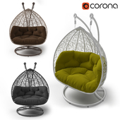 Double cocoon chair