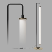 West Elm / Linear Metal LED Floor Lamp