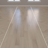 Parquet engineering board Oak layout herringbone, chevron and linear